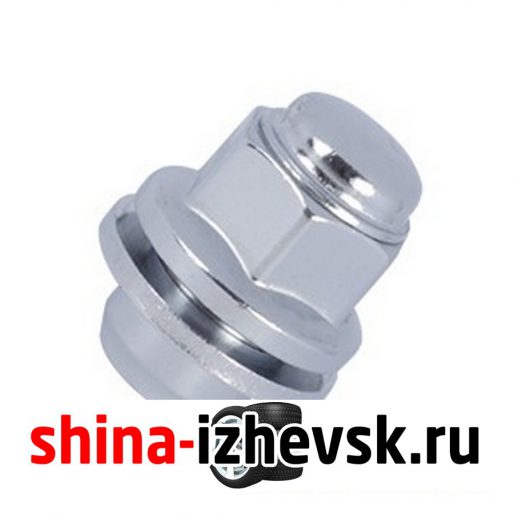 Гайка 12х1,5 35 пресс/шайба 21мм хром 98-0002new в Ижевске